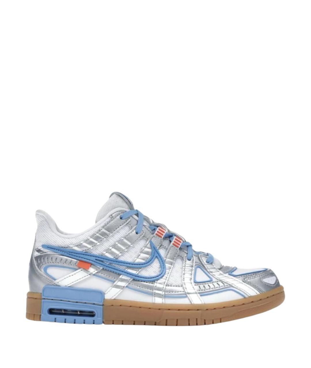 NIKE X OFF-WHITE Серебряные кроссовки, фото 1