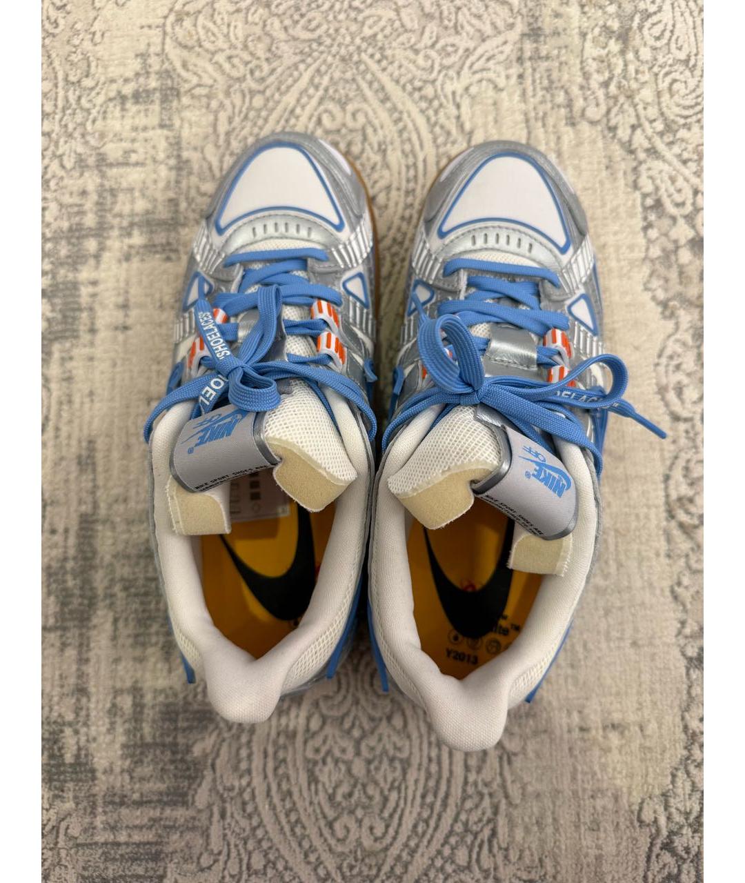 NIKE X OFF-WHITE Серебряные кроссовки, фото 4