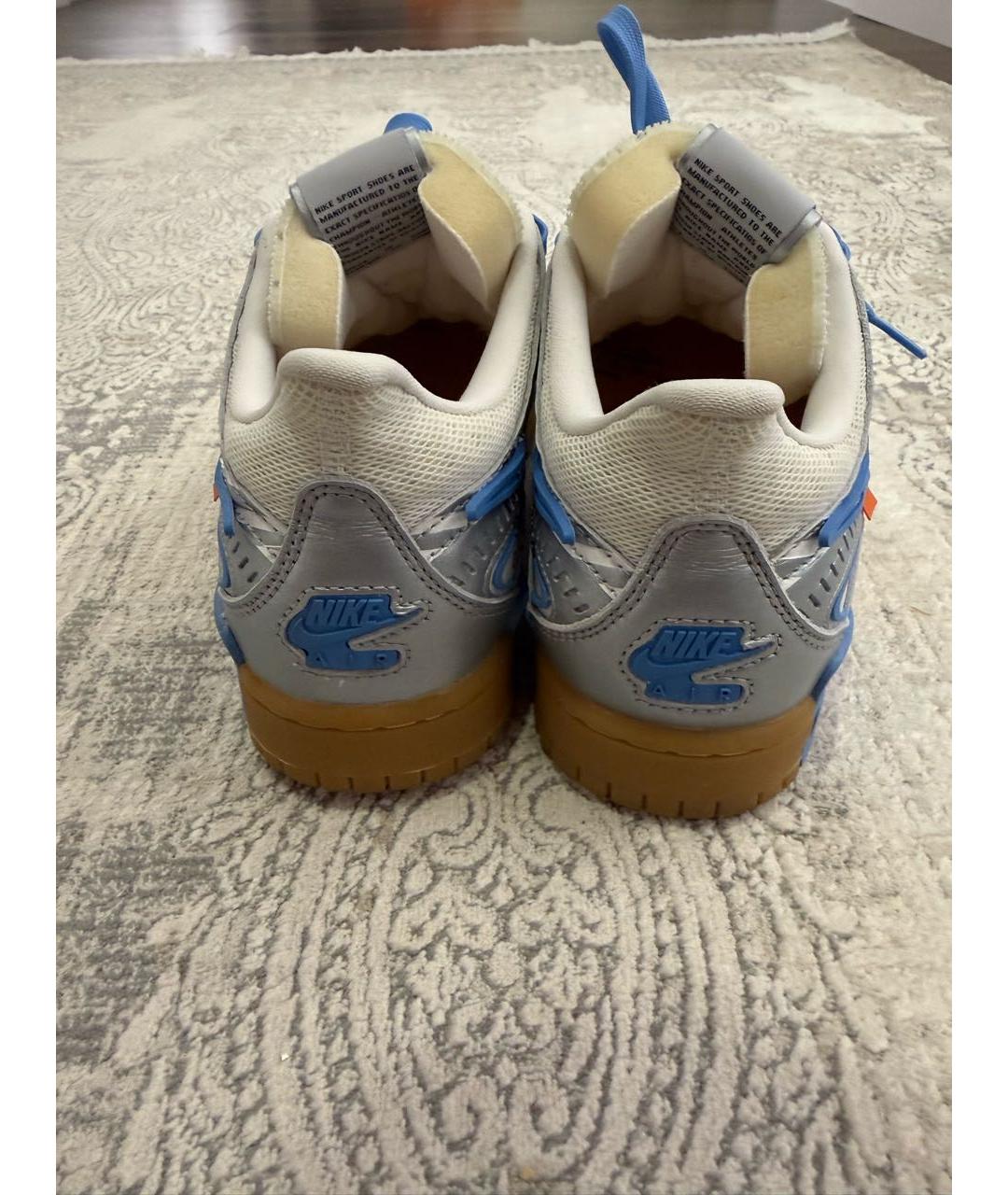 NIKE X OFF-WHITE Серебряные кроссовки, фото 3