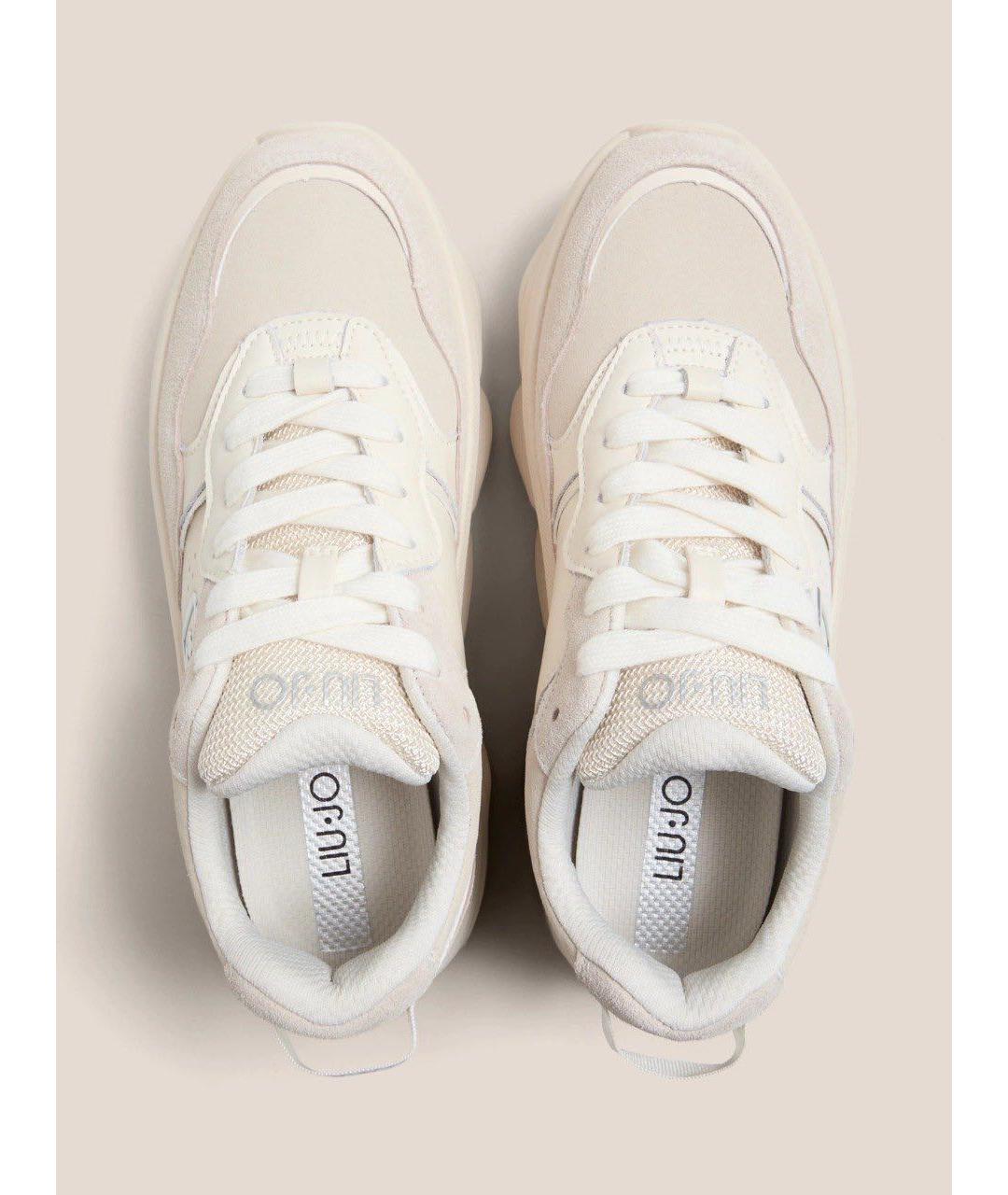 LIU JO Белые кожаные слипоны, фото 3