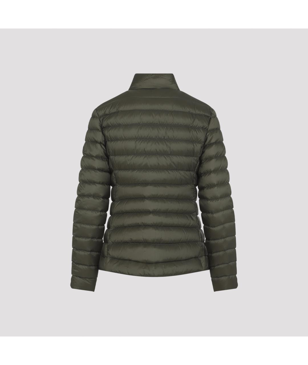 MONCLER Зеленая полиамидовая куртка, фото 3