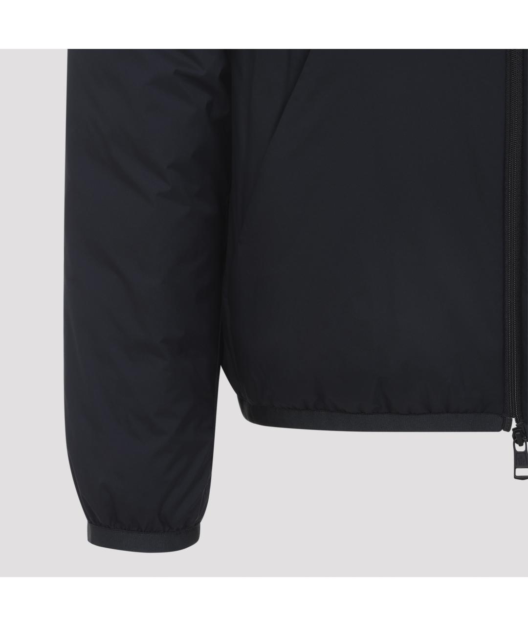 MONCLER Синяя полиамидовая куртка, фото 4