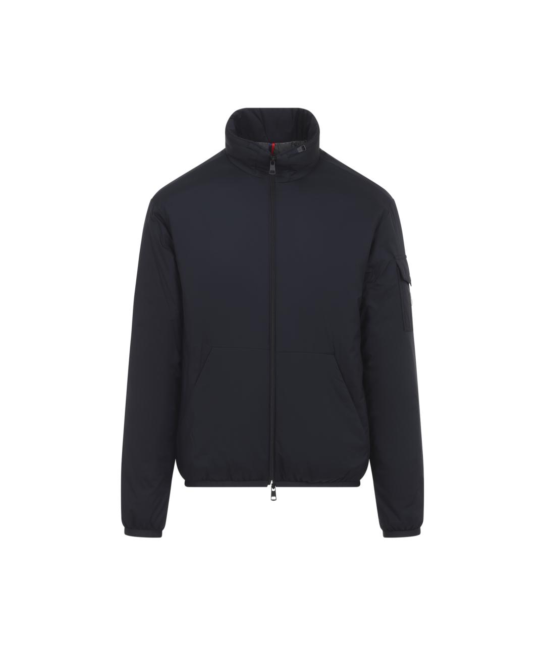 MONCLER Синяя полиамидовая куртка, фото 1