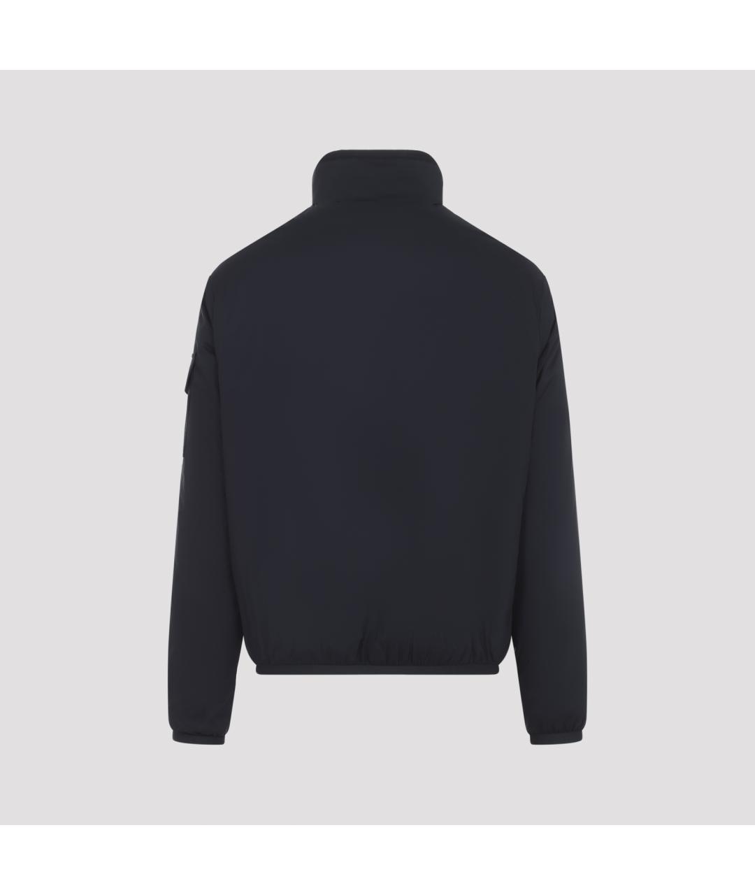 MONCLER Синяя полиамидовая куртка, фото 3