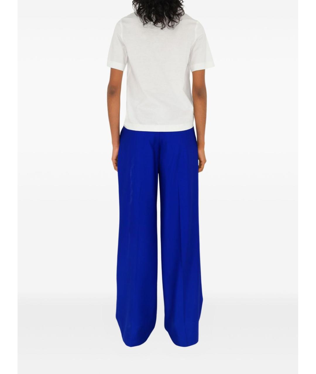 BURBERRY Белая хлопковая футболка, фото 3