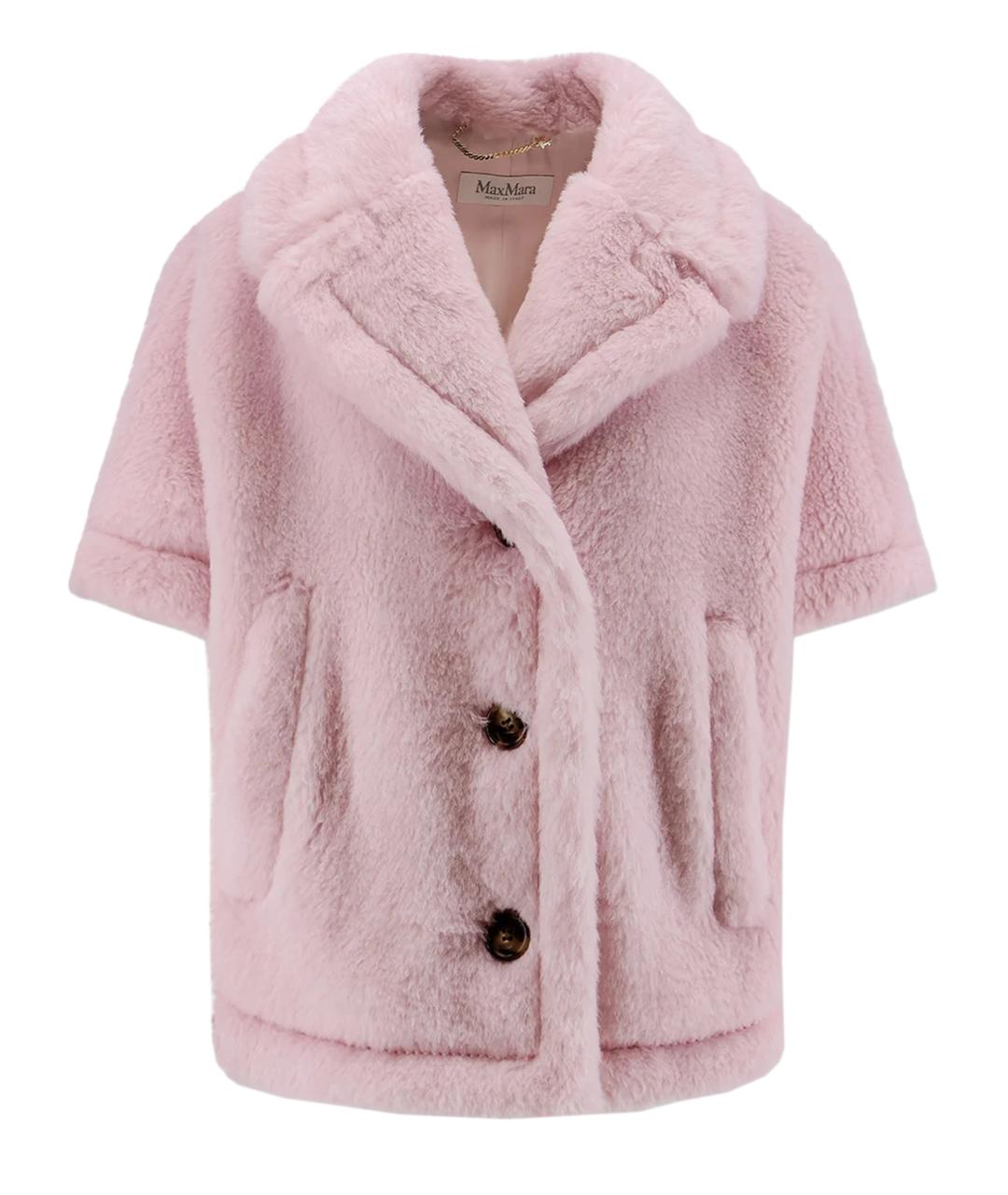 MAX MARA Розовая шерстяная куртка, фото 1