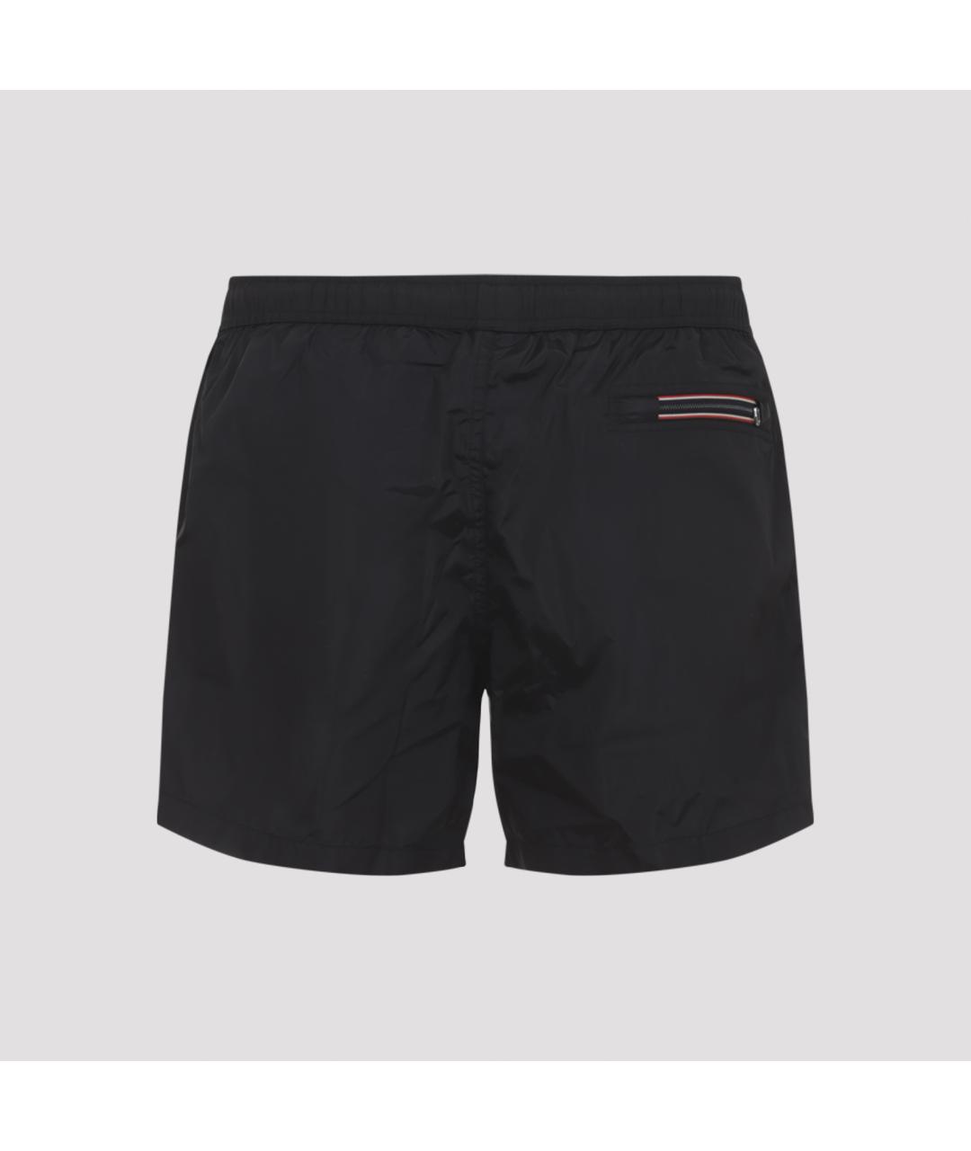 MONCLER Черные полиамидовые плавки, фото 2