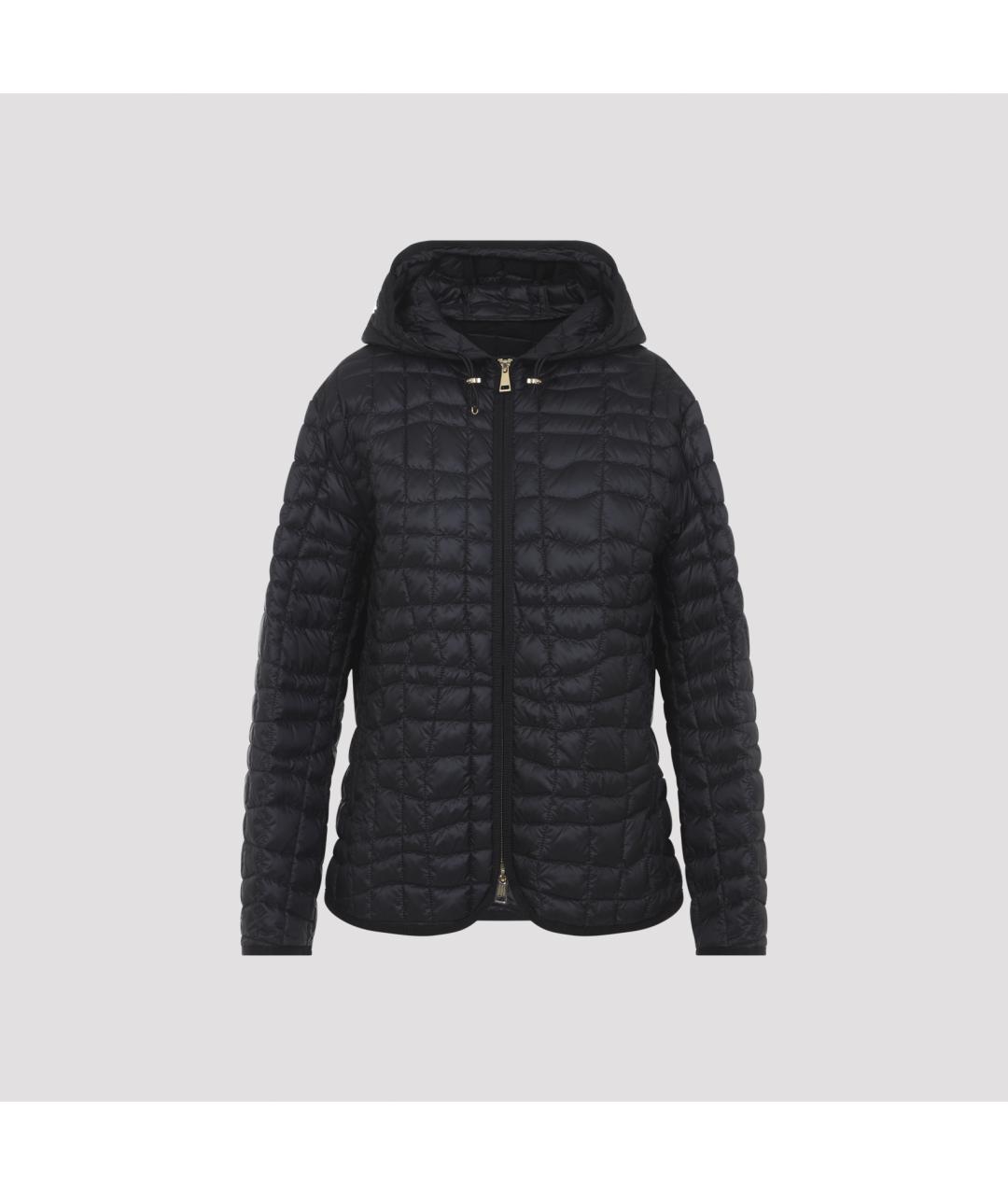 MONCLER Черная полиамидовая куртка, фото 2