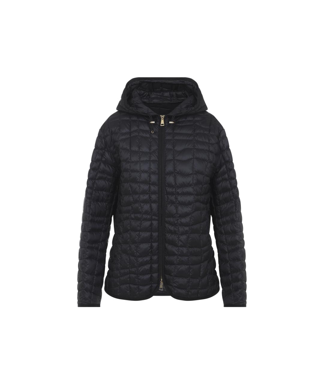 MONCLER Черная полиамидовая куртка, фото 1