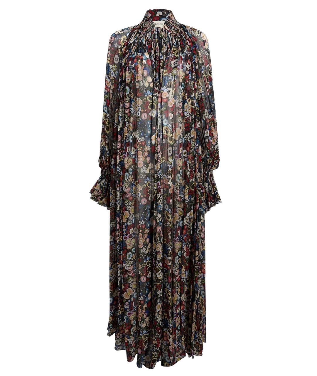 KHAITE Мульти шелковое вечернее платье, фото 1