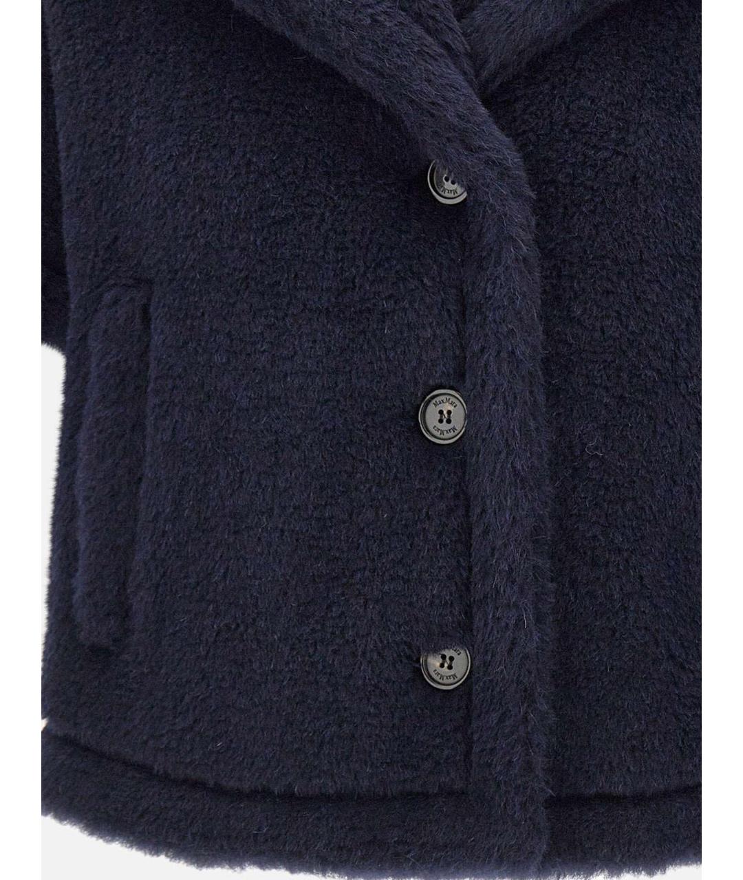 MAX MARA Синяя шерстяная куртка, фото 4