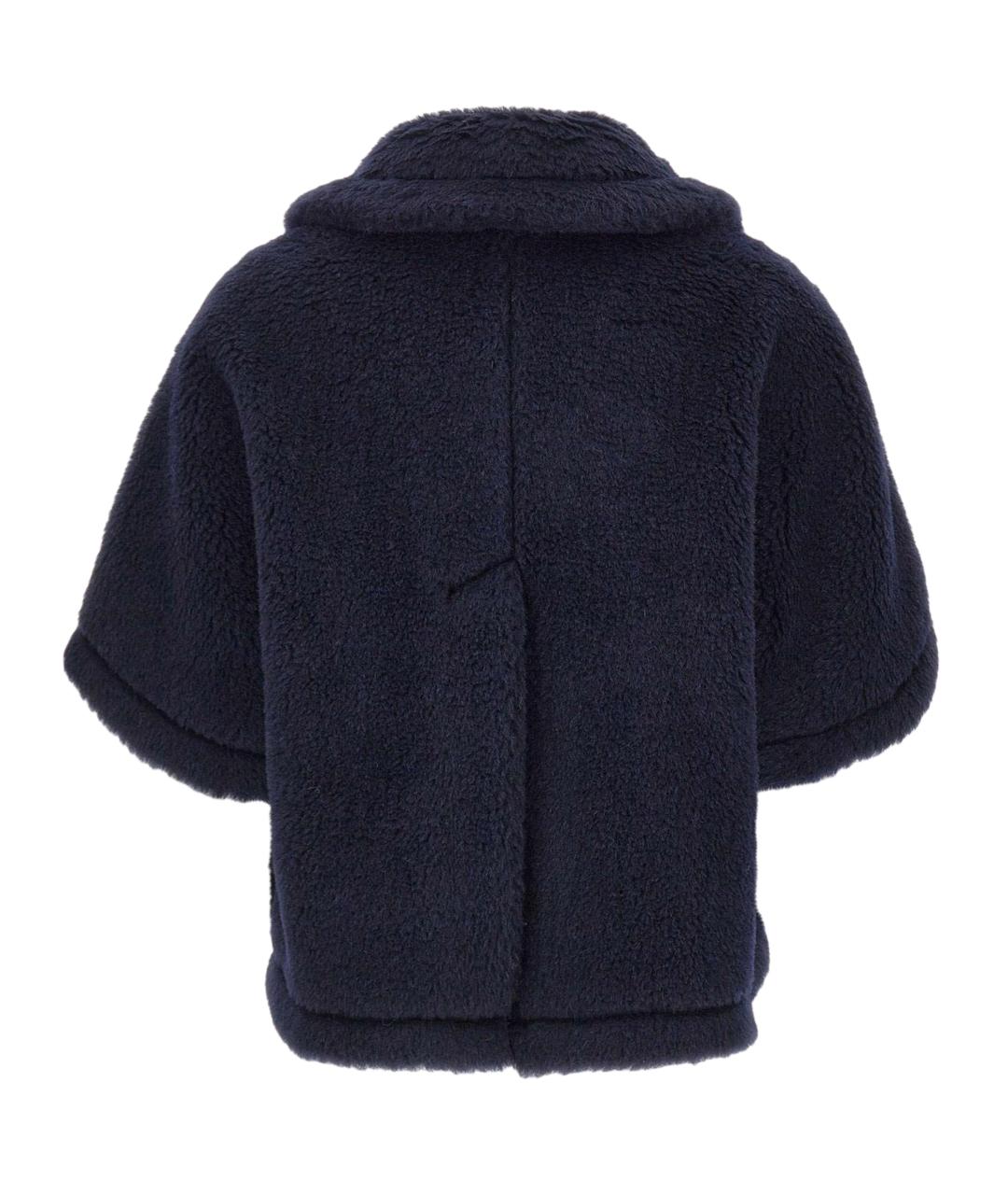 MAX MARA Синяя шерстяная куртка, фото 2