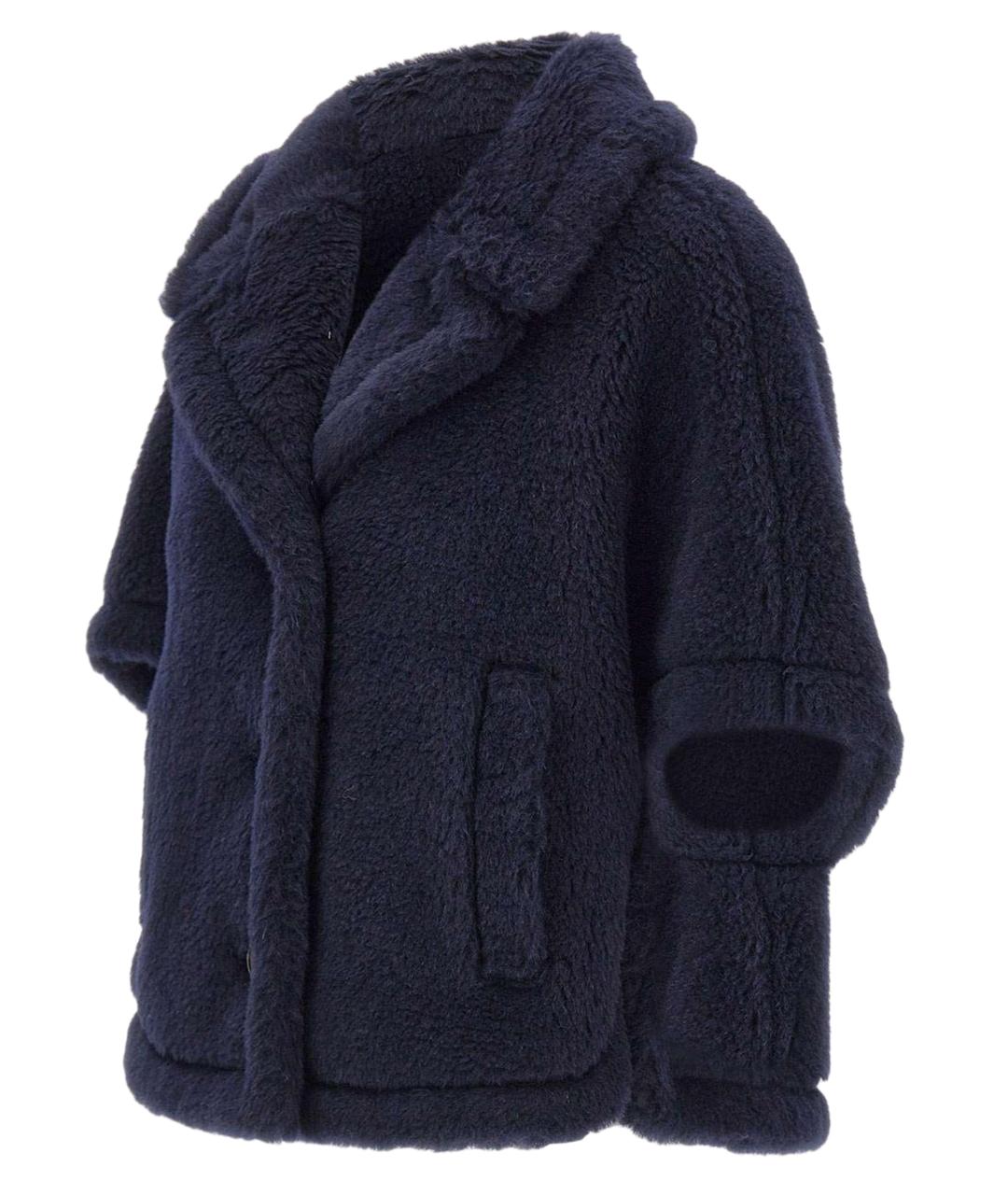 MAX MARA Синяя шерстяная куртка, фото 3