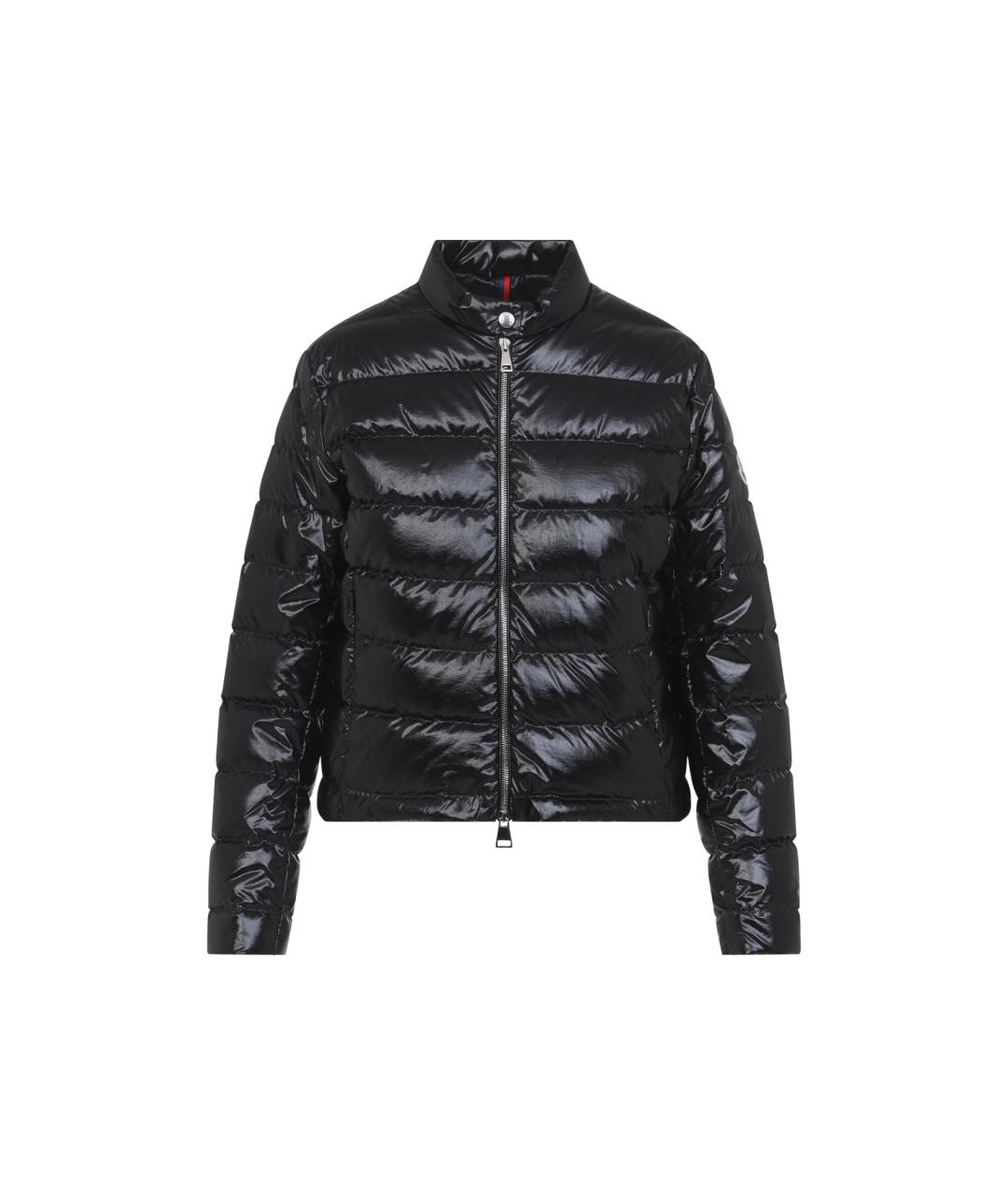 MONCLER Черная полиамидовая куртка, фото 1