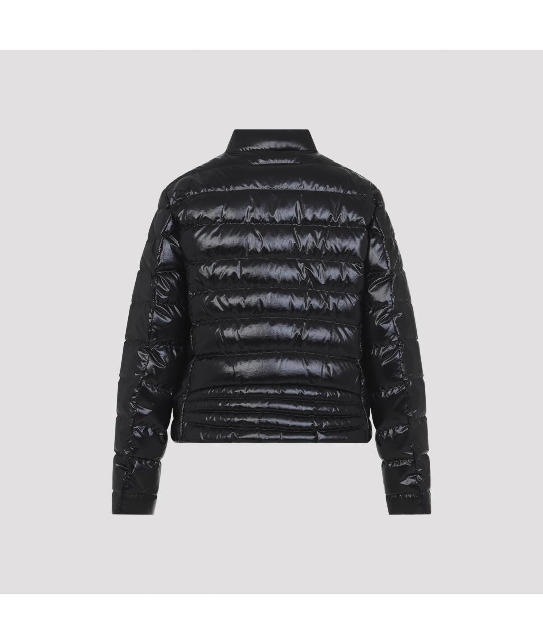 MONCLER Черная полиамидовая куртка, фото 3