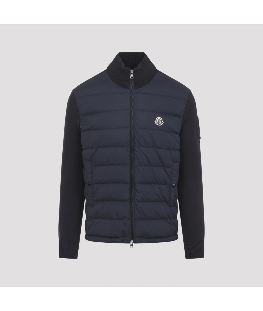 MONCLER Синяя хлопковая куртка, фото 2