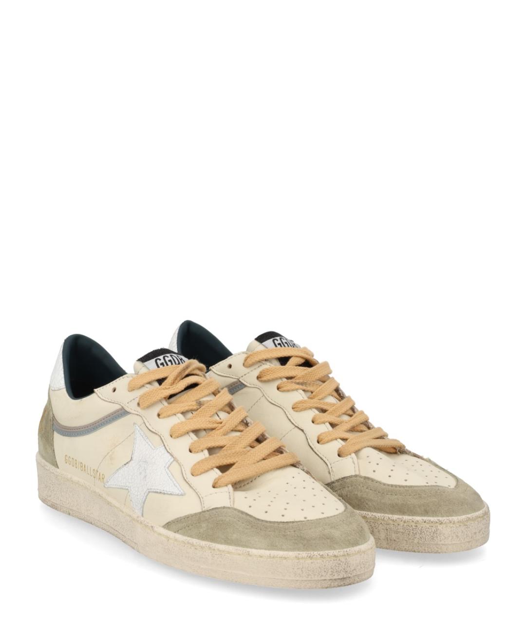 GOLDEN GOOSE DELUXE BRAND Мульти кожаные низкие кроссовки / кеды, фото 2