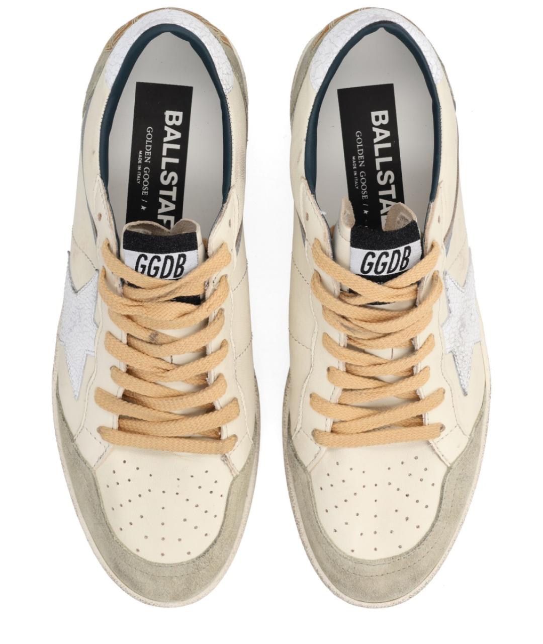 GOLDEN GOOSE DELUXE BRAND Мульти кожаные низкие кроссовки / кеды, фото 5