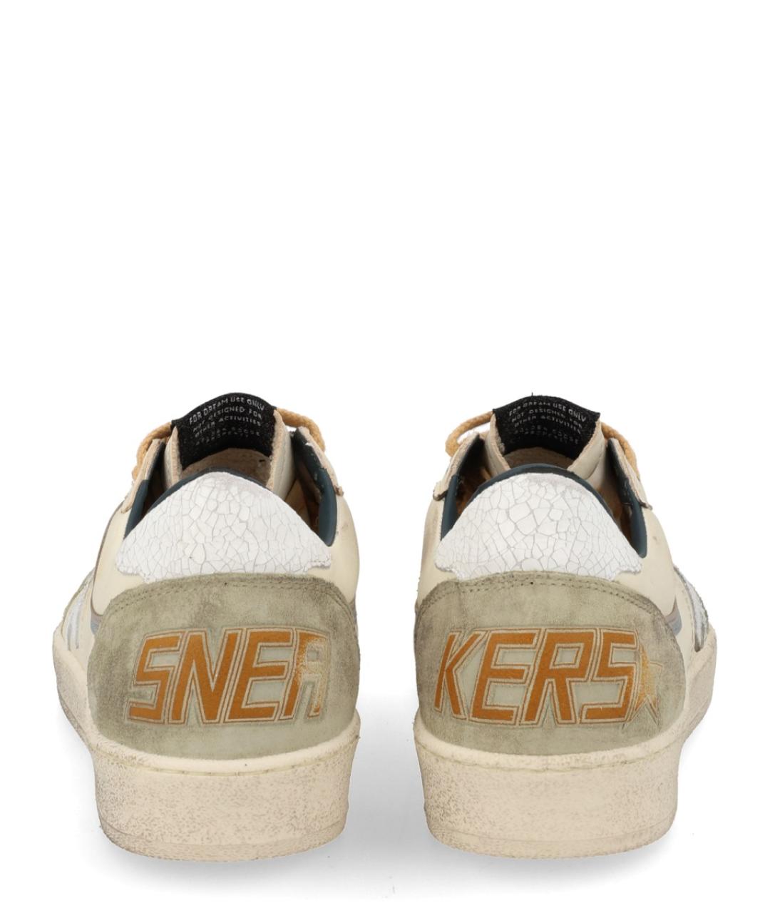 GOLDEN GOOSE DELUXE BRAND Мульти кожаные низкие кроссовки / кеды, фото 4