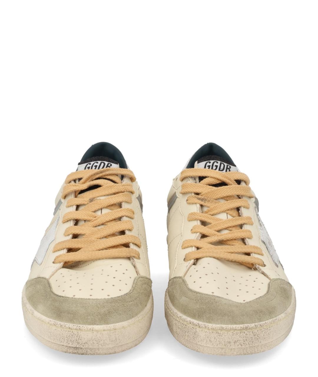 GOLDEN GOOSE DELUXE BRAND Мульти кожаные низкие кроссовки / кеды, фото 3