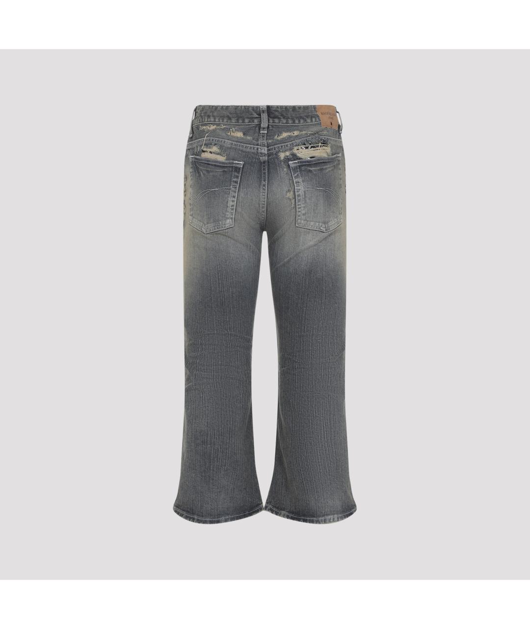 BALENCIAGA Мульти хлопковые джинсы клеш, фото 3