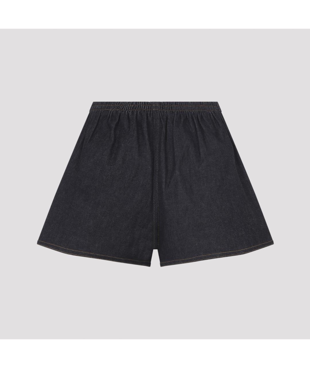 JACQUEMUS Синие хлопковые шорты, фото 2