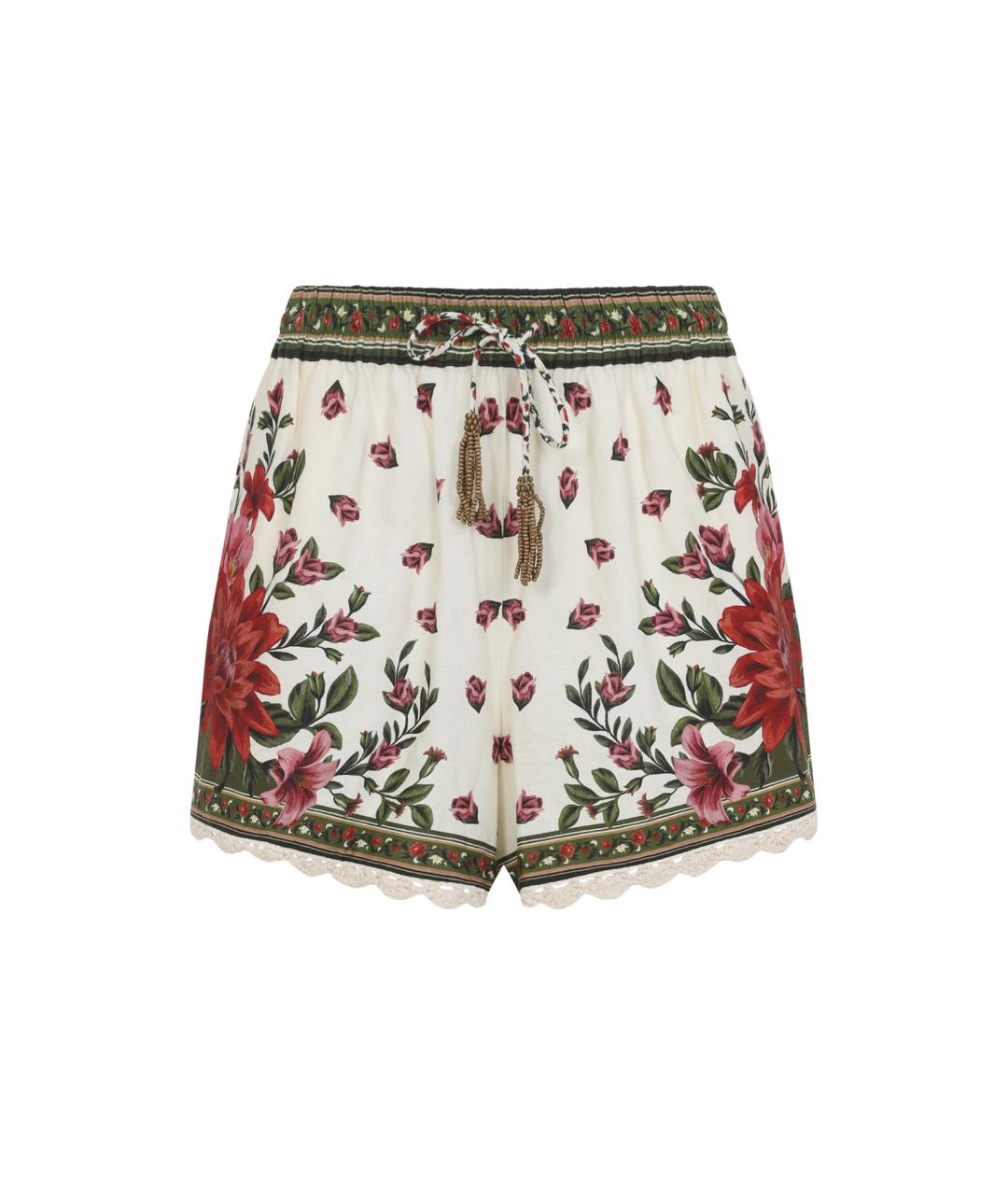 FARM RIO Мульти льняные шорты, фото 1