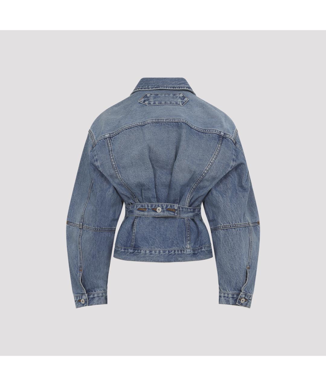 JACQUEMUS Синяя хлопковая куртка, фото 3