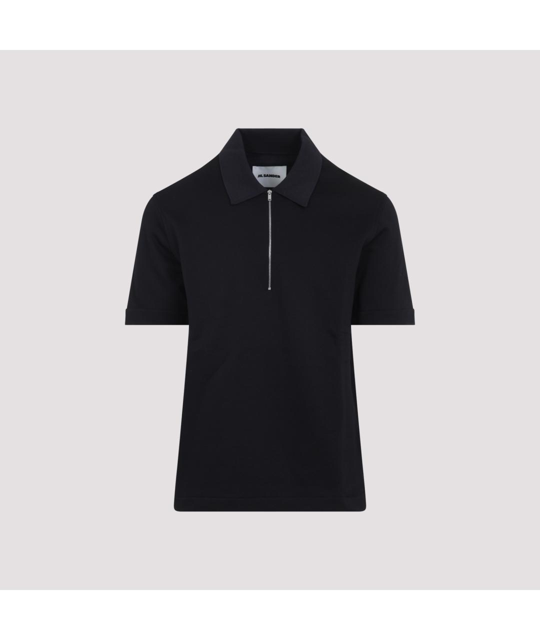 JIL SANDER Синяя хлопковая футболка, фото 2