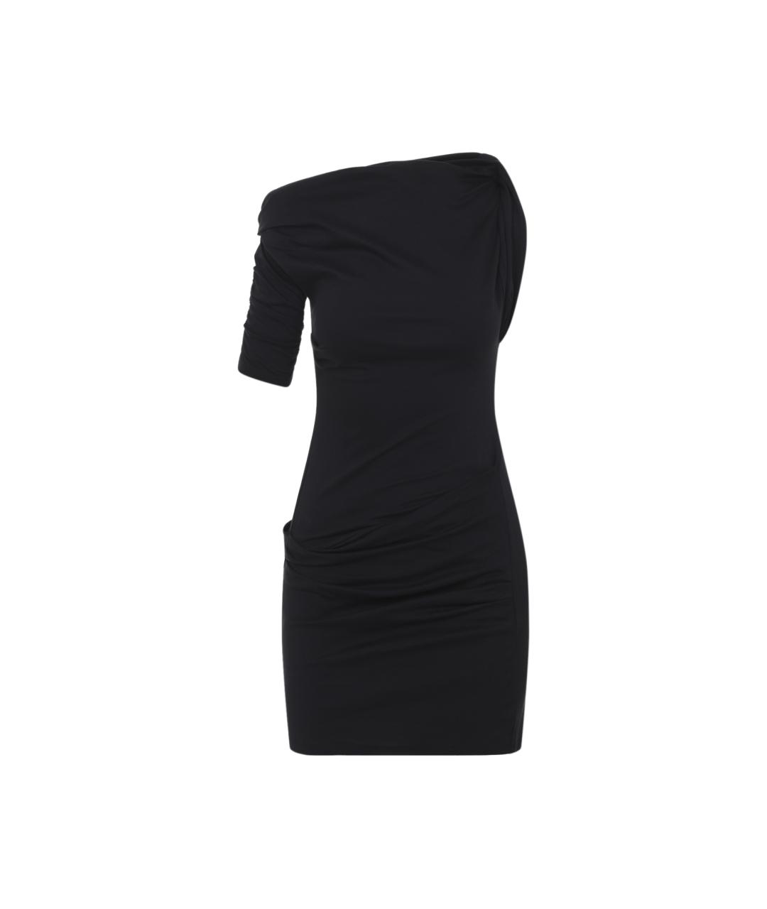 JACQUEMUS Черное хлопковое повседневное платье, фото 1