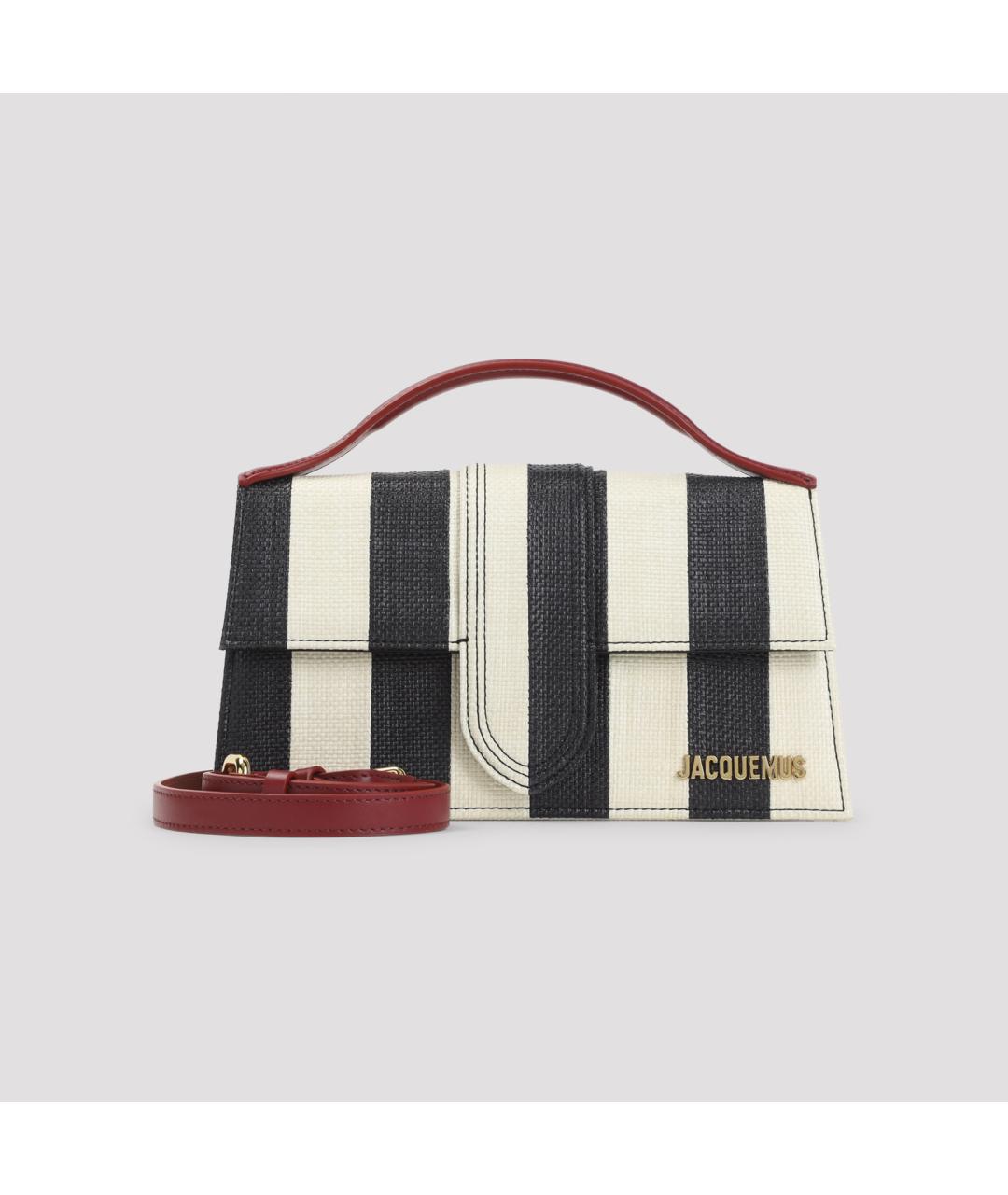 JACQUEMUS Мульти пелетеная сумка с короткими ручками, фото 2