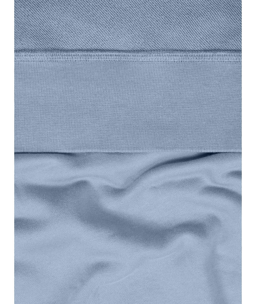 STONE ISLAND Синий хлопковый джемпер / свитер, фото 5