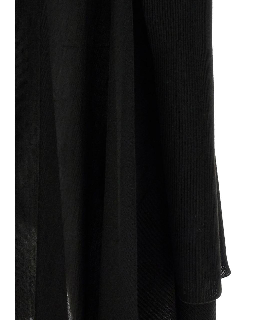 RICK OWENS Черный шерстяной кардиган, фото 4