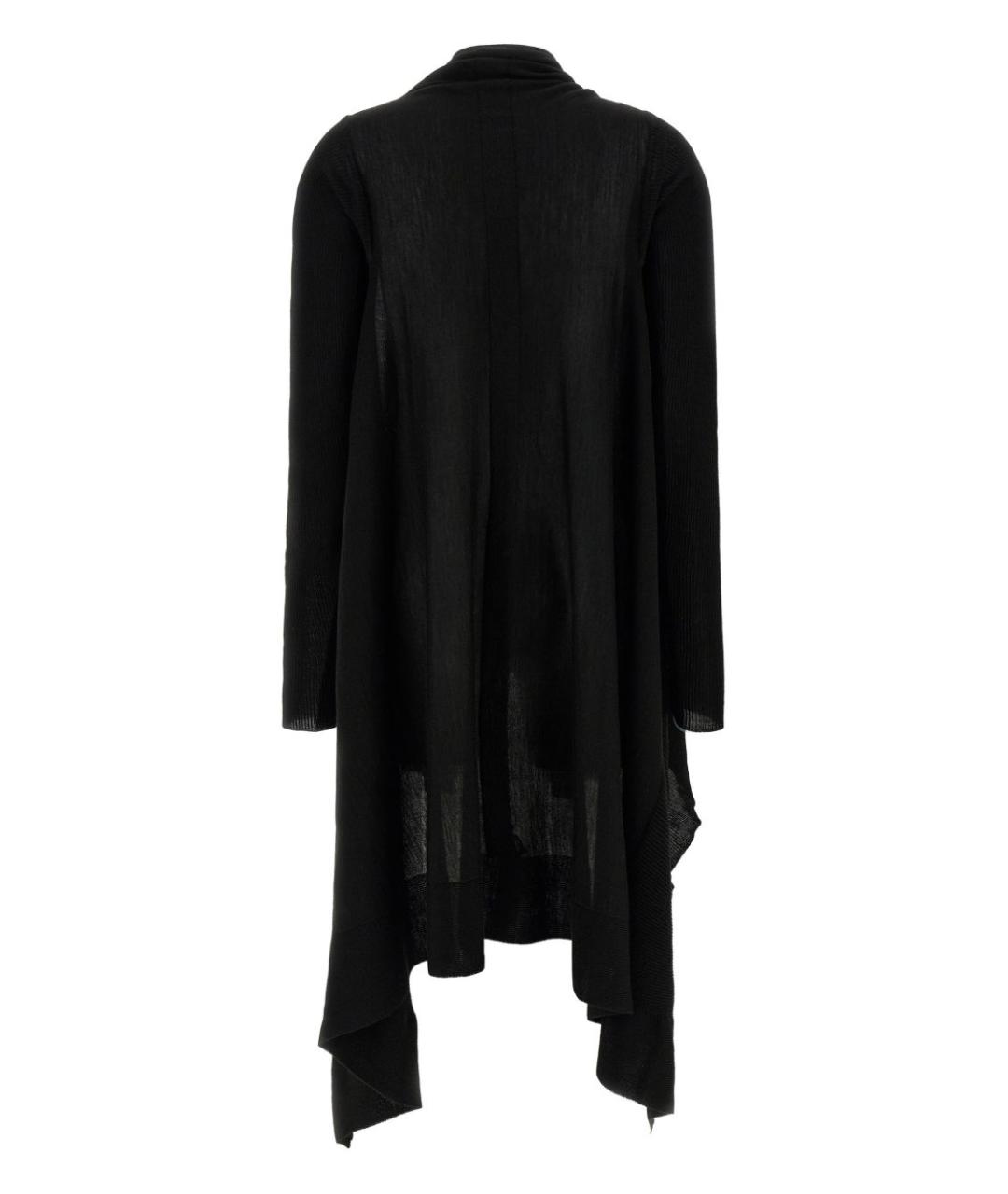 RICK OWENS Черный шерстяной кардиган, фото 2