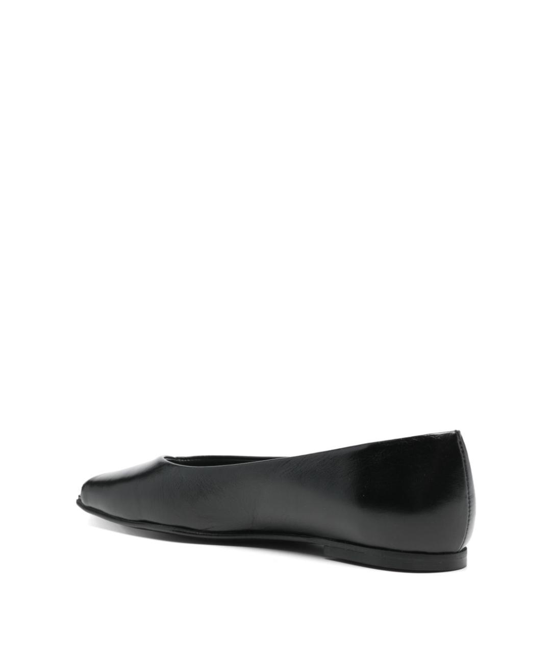 ALOHAS Черные кожаные балетки, фото 3