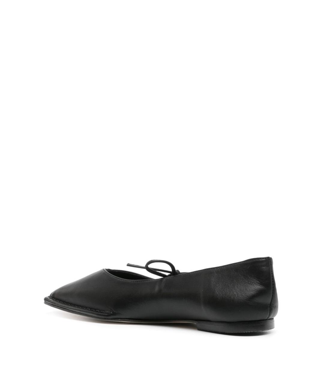ALOHAS Черные кожаные балетки, фото 3