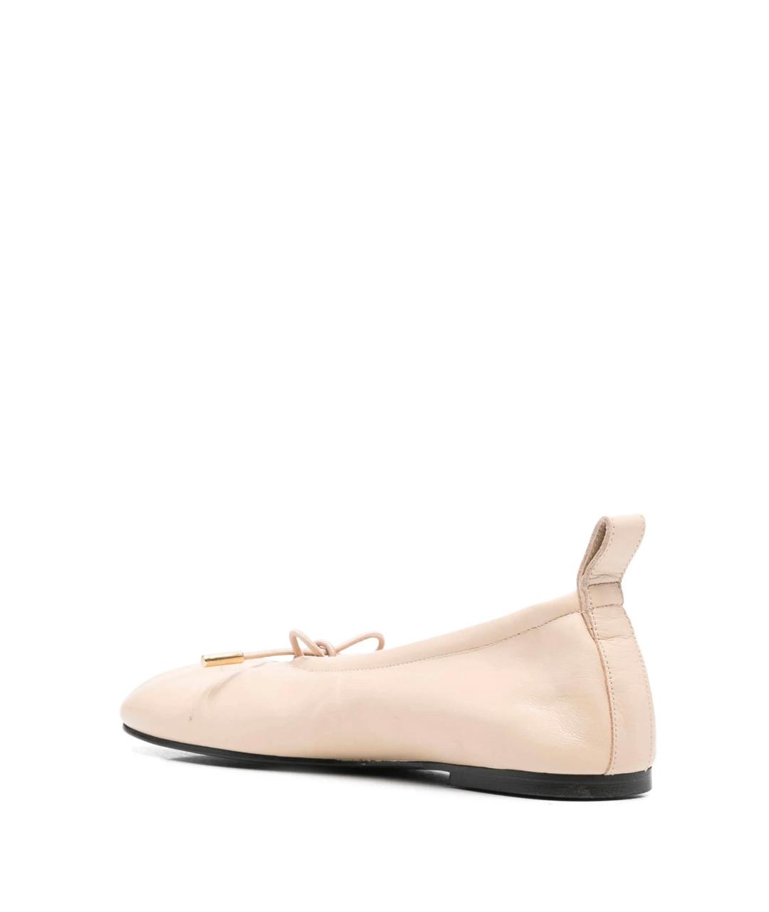 ALOHAS Белые кожаные балетки, фото 3