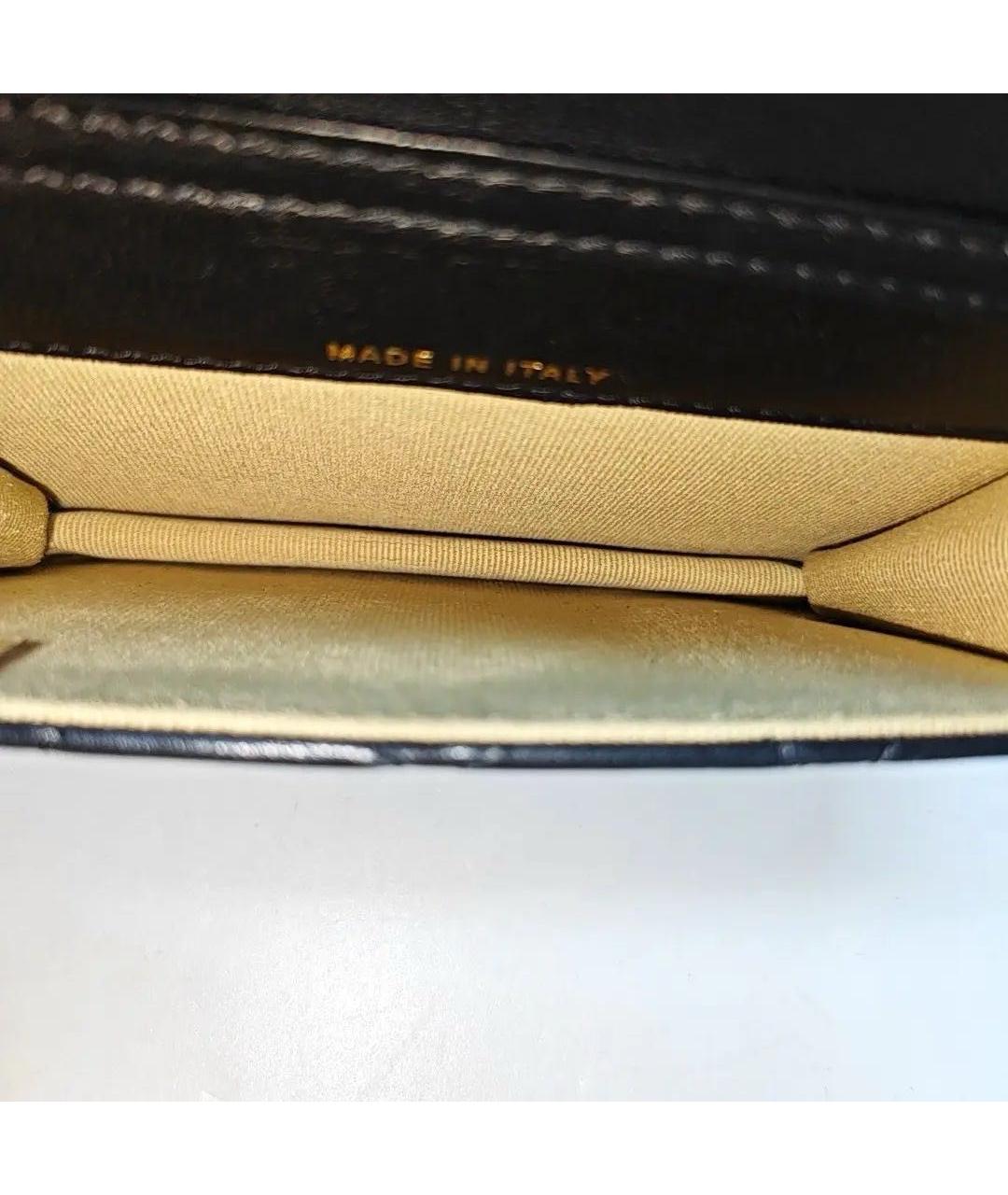 CHANEL Черная кожаная сумка через плечо, фото 4