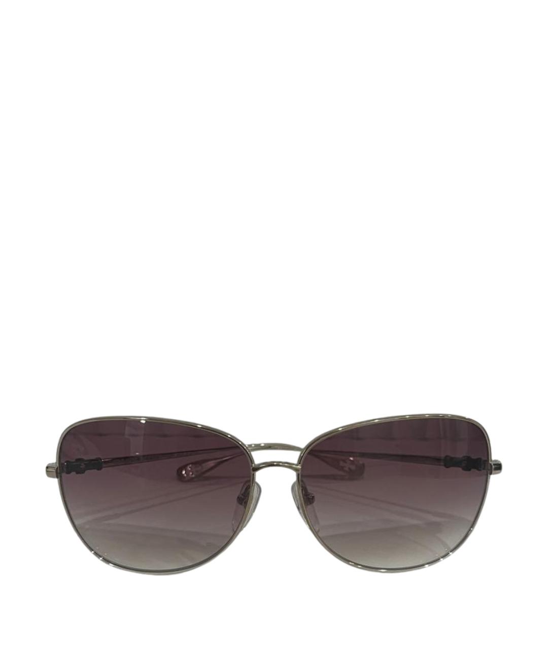 CHROME HEARTS Серебряные металлические солнцезащитные очки, фото 1