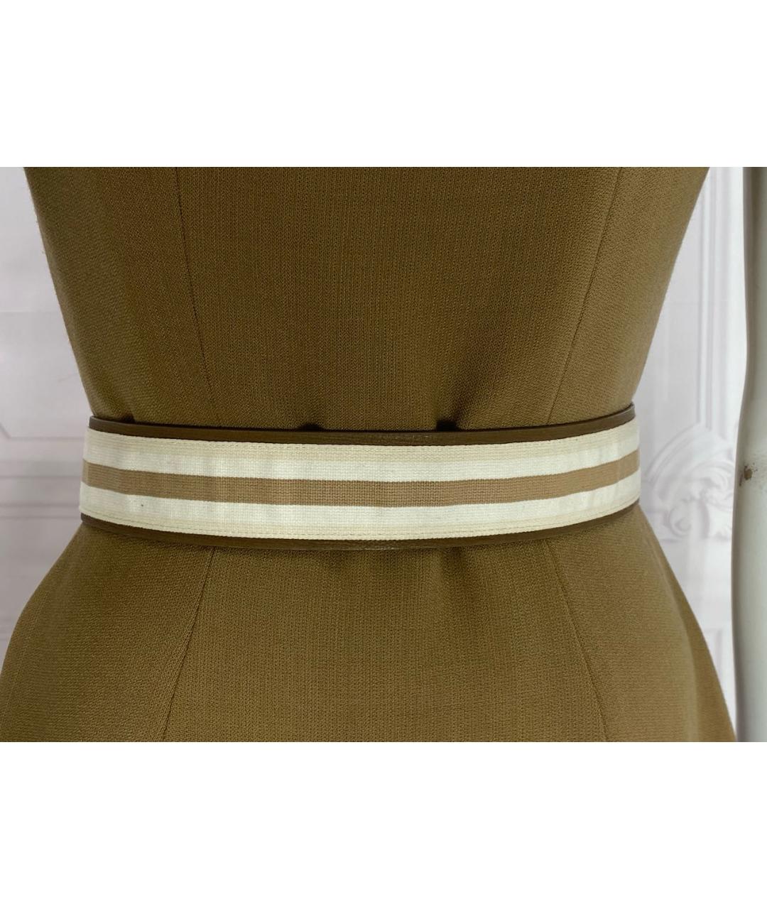 PESERICO Бежевый ремень, фото 8