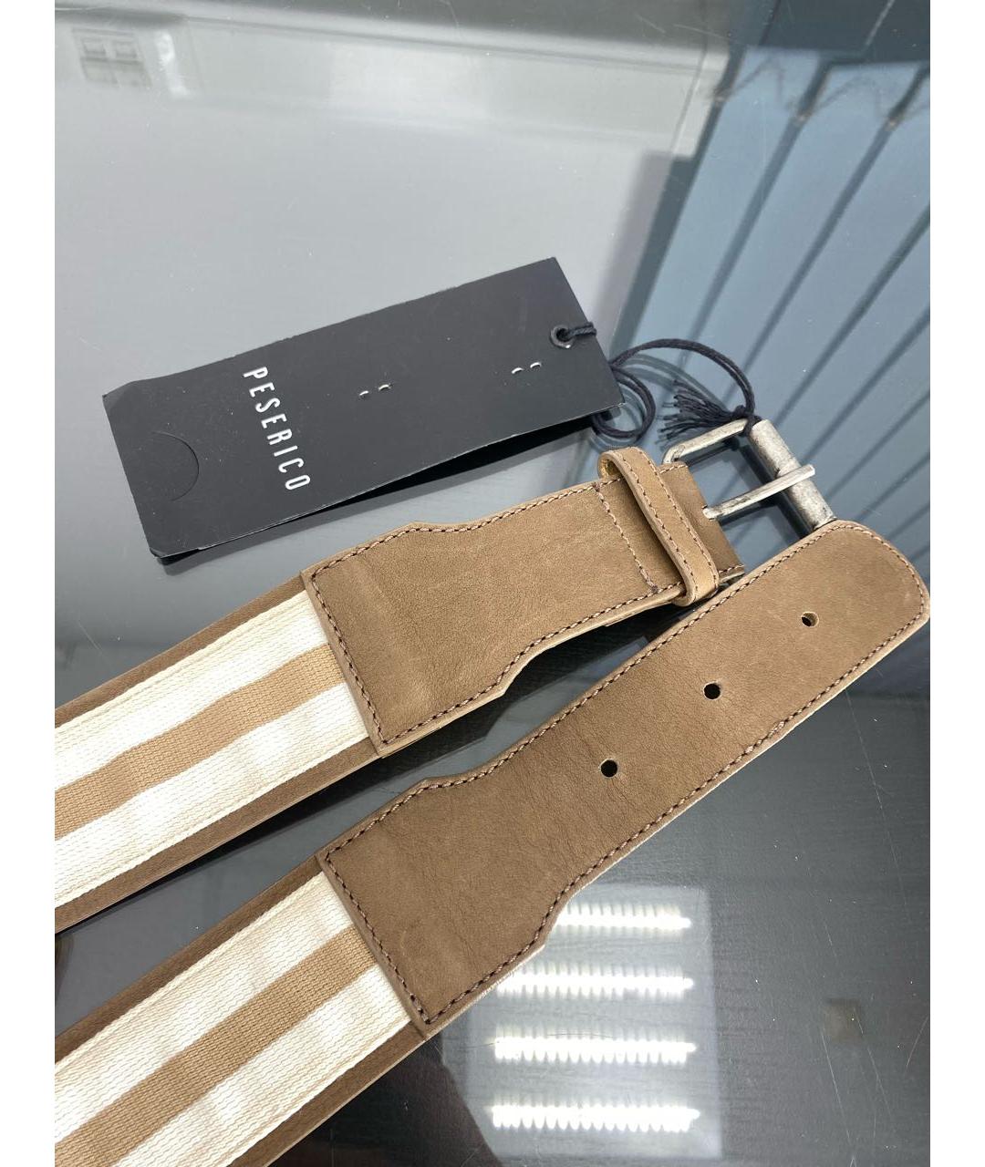 PESERICO Бежевый ремень, фото 3