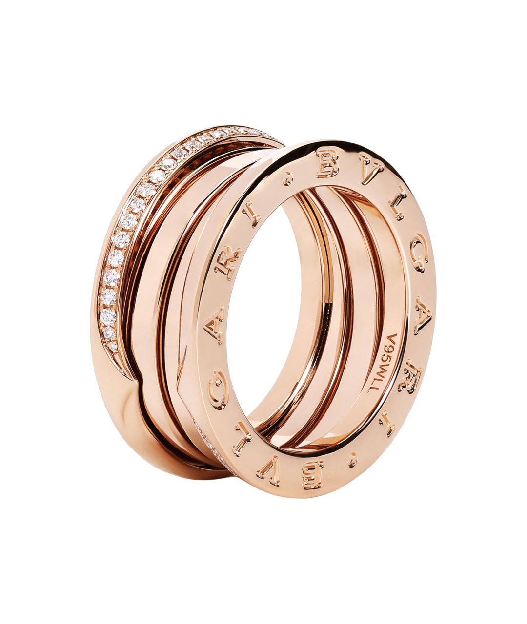BVLGARI Золотое кольцо из розового золота, фото 1