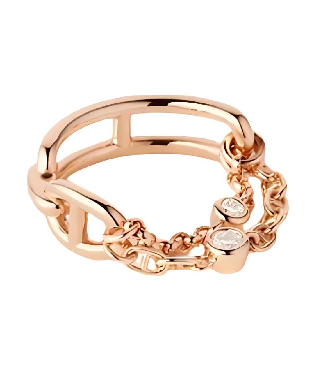 HERMES Золотое кольцо из розового золота, фото 2