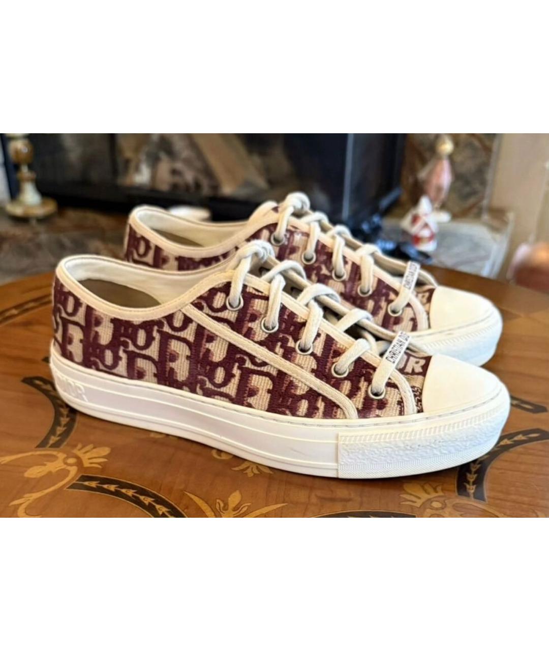 CHRISTIAN DIOR Белые кеды, фото 6