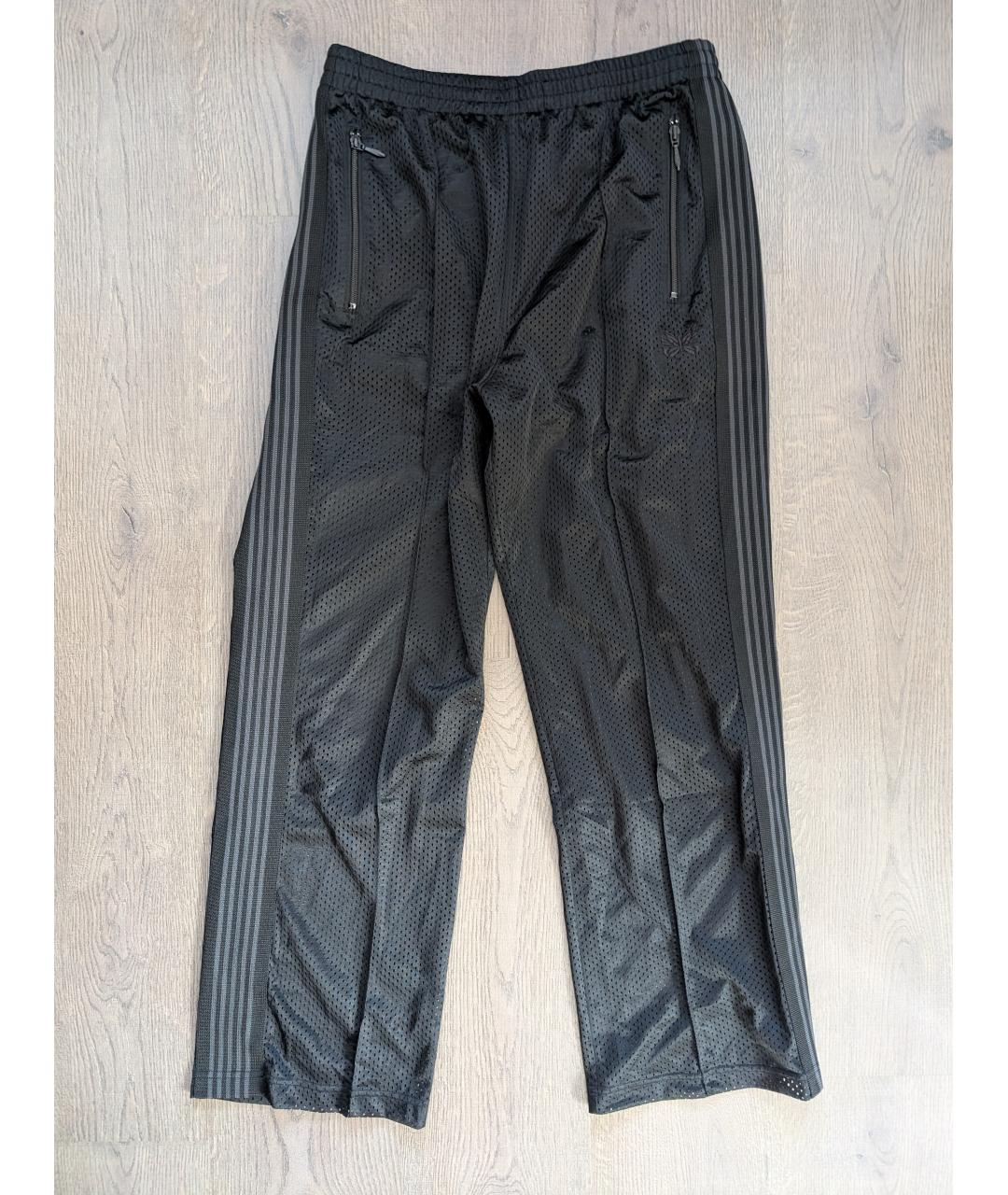 NEEDLES Черные полиэстеровые повседневные брюки, фото 2