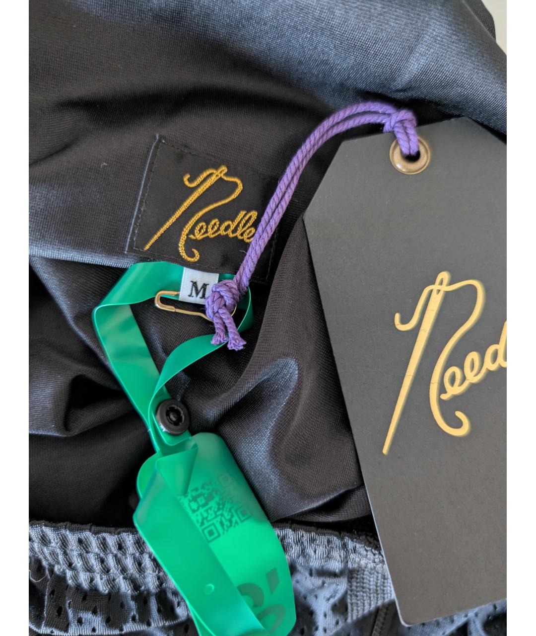 NEEDLES Черные полиэстеровые повседневные брюки, фото 6