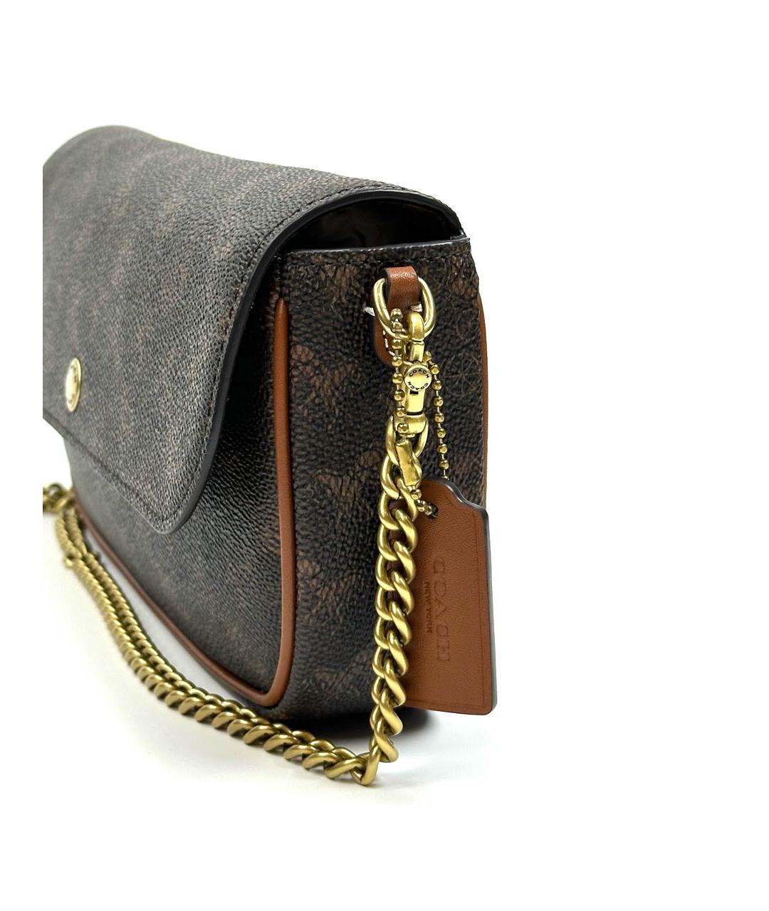 COACH Кожаная сумка через плечо, фото 6