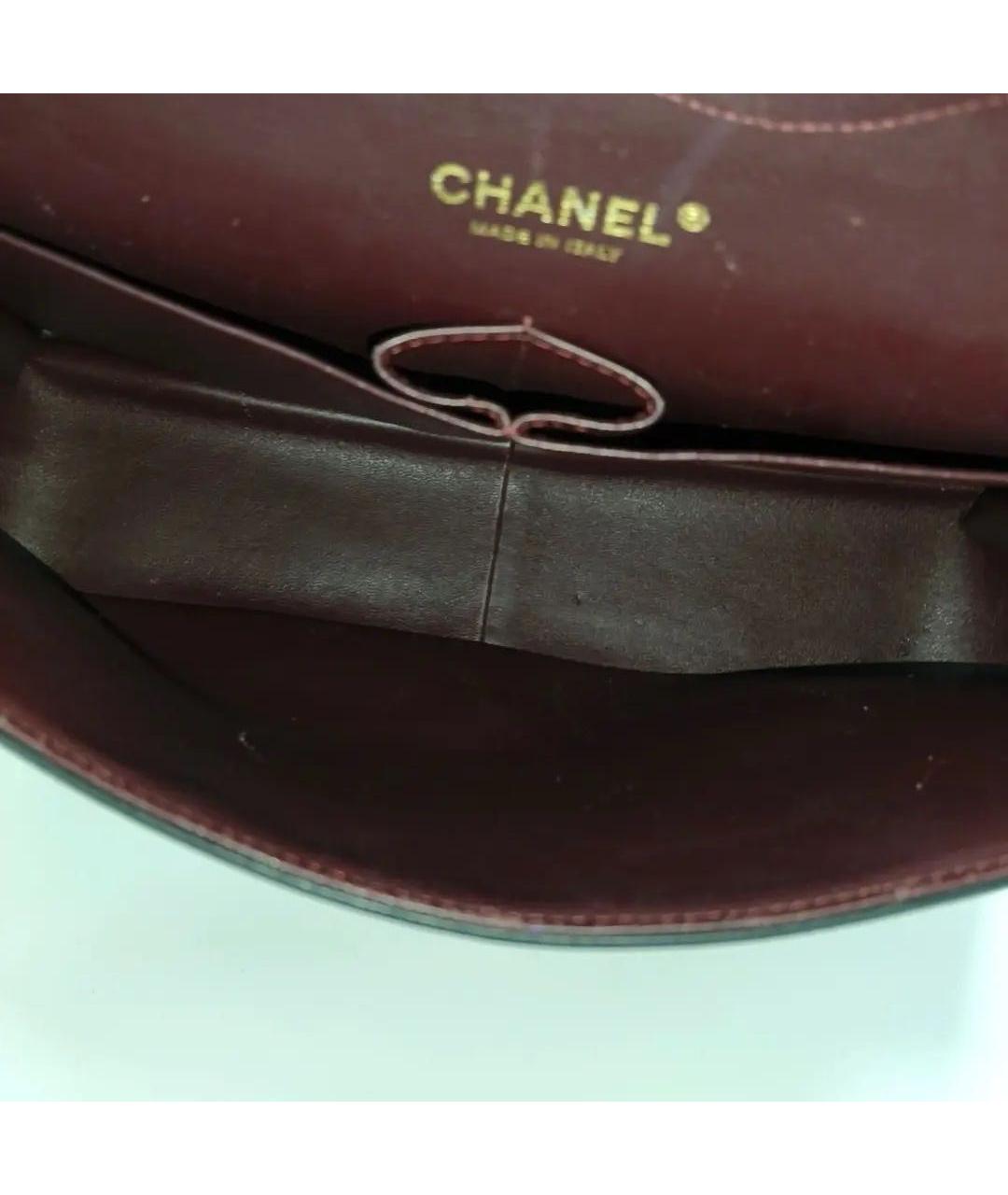 CHANEL Черная кожаная сумка тоут, фото 6