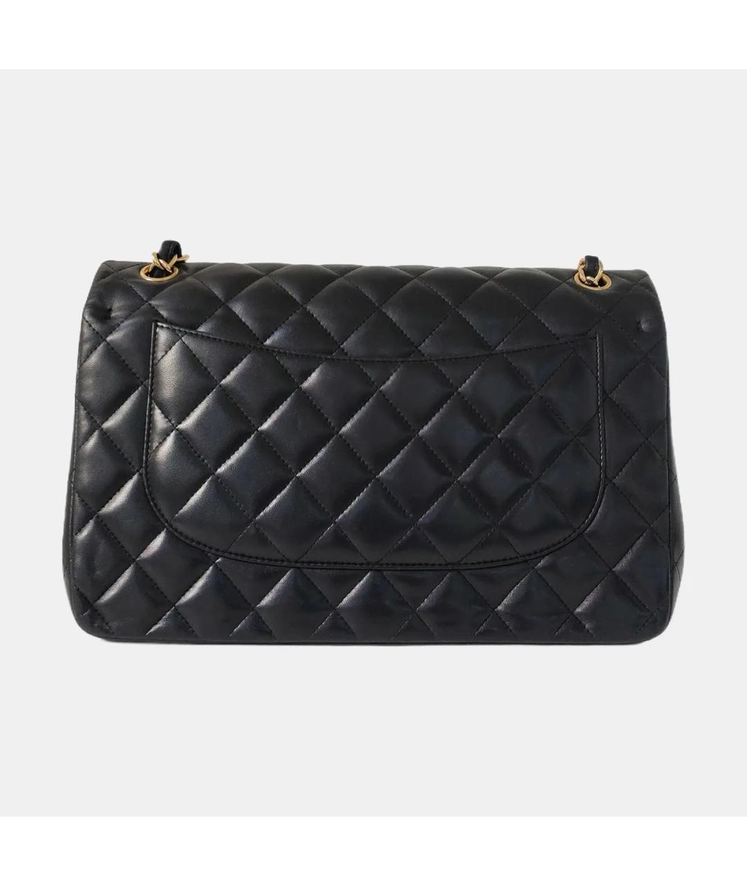 CHANEL Черная кожаная сумка тоут, фото 4