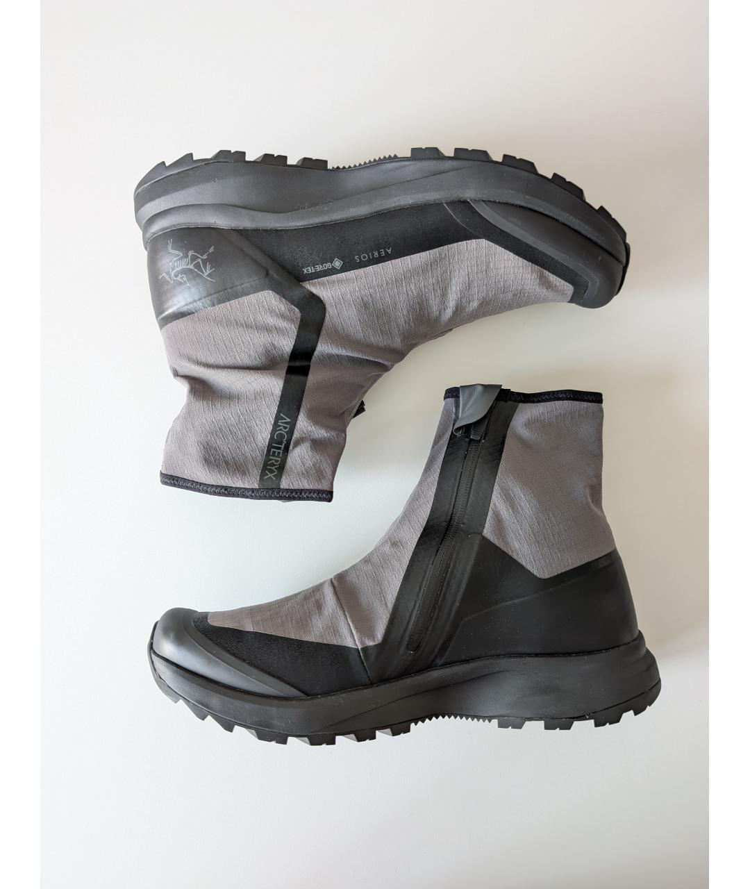 ARCTERYX Серые синтетические высокие кроссовки / кеды, фото 3